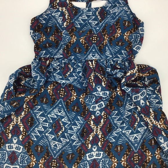 Xhilaration Sleeveless Lattice Back Dress, Medium - Picture 12 of 16